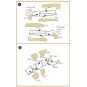 Me-410 B-1/U2/U4/R4 painting mask for Airfix kit, 1/72 - Clear Prop...