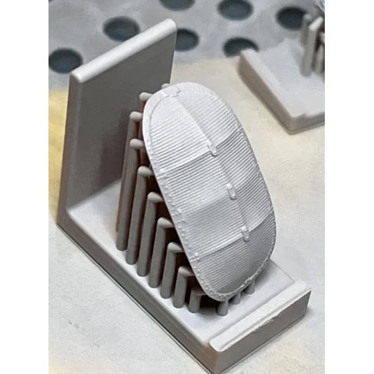 EMB-145 painting mask for A-model kits, 1/72 - Clear Prop Accessori...