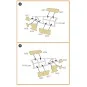 Me-410 B-1/U2/U4/R4 painting mask for Finemolds kits, 1/72 - Clear ...