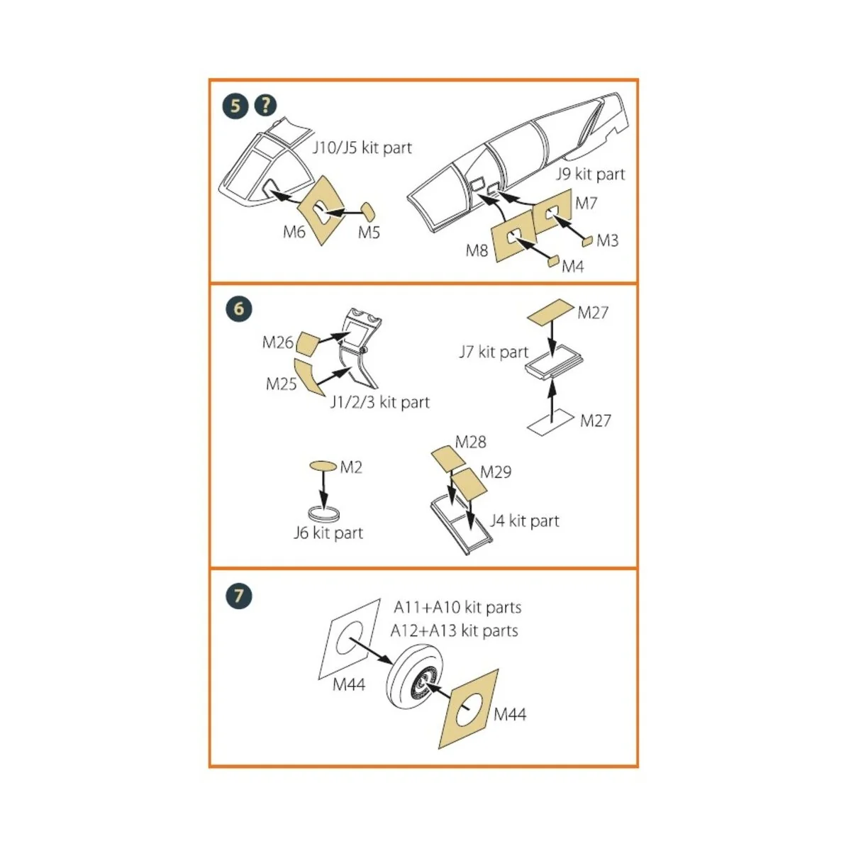 Me-410 B-1/U2/U4/R4 painting mask for Airfix kit, 1/72 - Clear Prop...