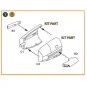 Me-410 B-1/U2/U4/R4 exhausts for Finemolds kits, 1/72 - Clear Prop ...