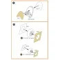 Mirage 2000D double-sided painting mask for Modelsvit kit 72075, 1/...