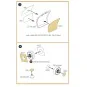 OV-1B Mohawk Pilot School painting mask for CP kit CP72038, 1/72 - ...