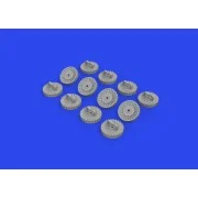 Lewis 47-cartridges ammo magazines PRINT, 1/48 - Eduard Accessories...