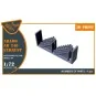 Arado Ar-240 exhausts for REVELL kit, 1/72 - Clear Prop Accessories...