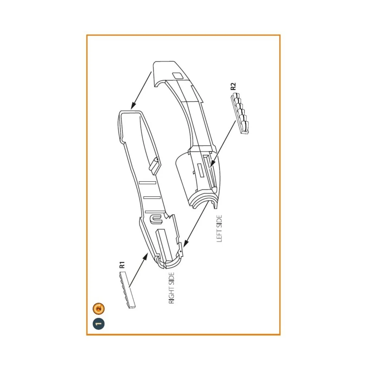 Arado Ar-240 exhausts for REVELL kit, 1/72 - Clear Prop Accessories...
