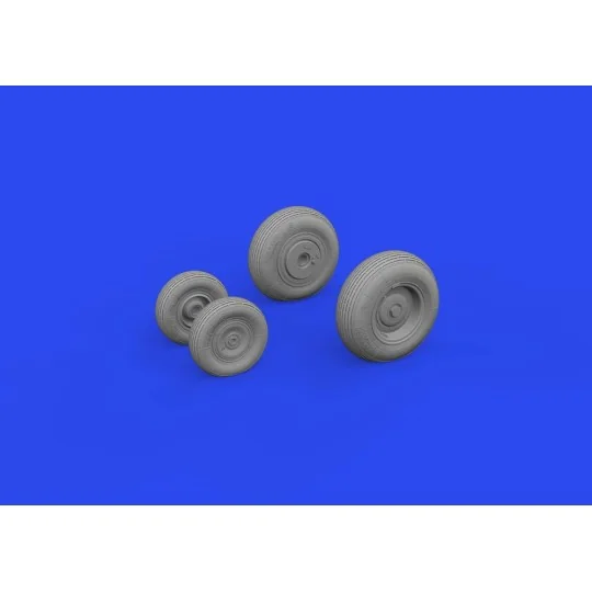 Mi-8MT wheels 1/48 TRUMPETER - Eduard Accessories 648868