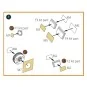 M142 Himars painting mask for Foreart kits, 1/72 - Clear Prop Acces...