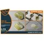 CH-46 painting mask for Fujimi kits, 1/72 - Clear Prop Accessories ...