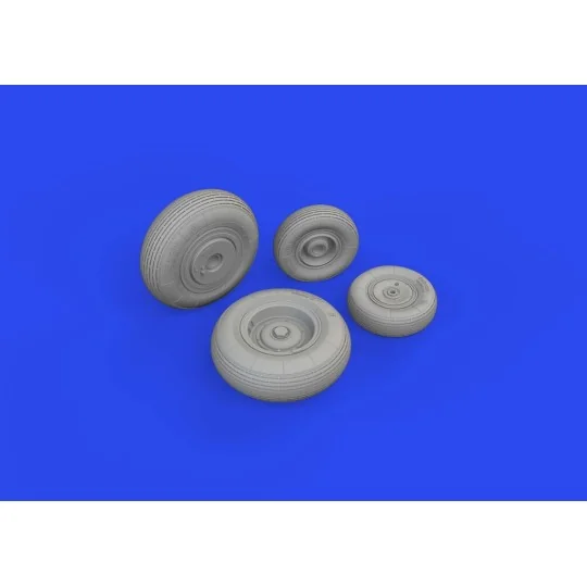 Mi-8MT wheels 1/48 TRUMPETER, 1/48 - Eduard Accessories 648868