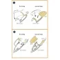F-86A double-sided painting mask for CP kits, 1/72 - Clear Prop Acc...