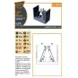 F-86A air brakes for CP kits, 1/72 - Clear Prop Accessories CPA72169