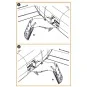 F-86A air brakes for CP kits, 1/72 - Clear Prop Accessories CPA72169