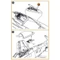 F-86A Open canopy frame detailing set for CP kits, 1/72 - Clear Pro...