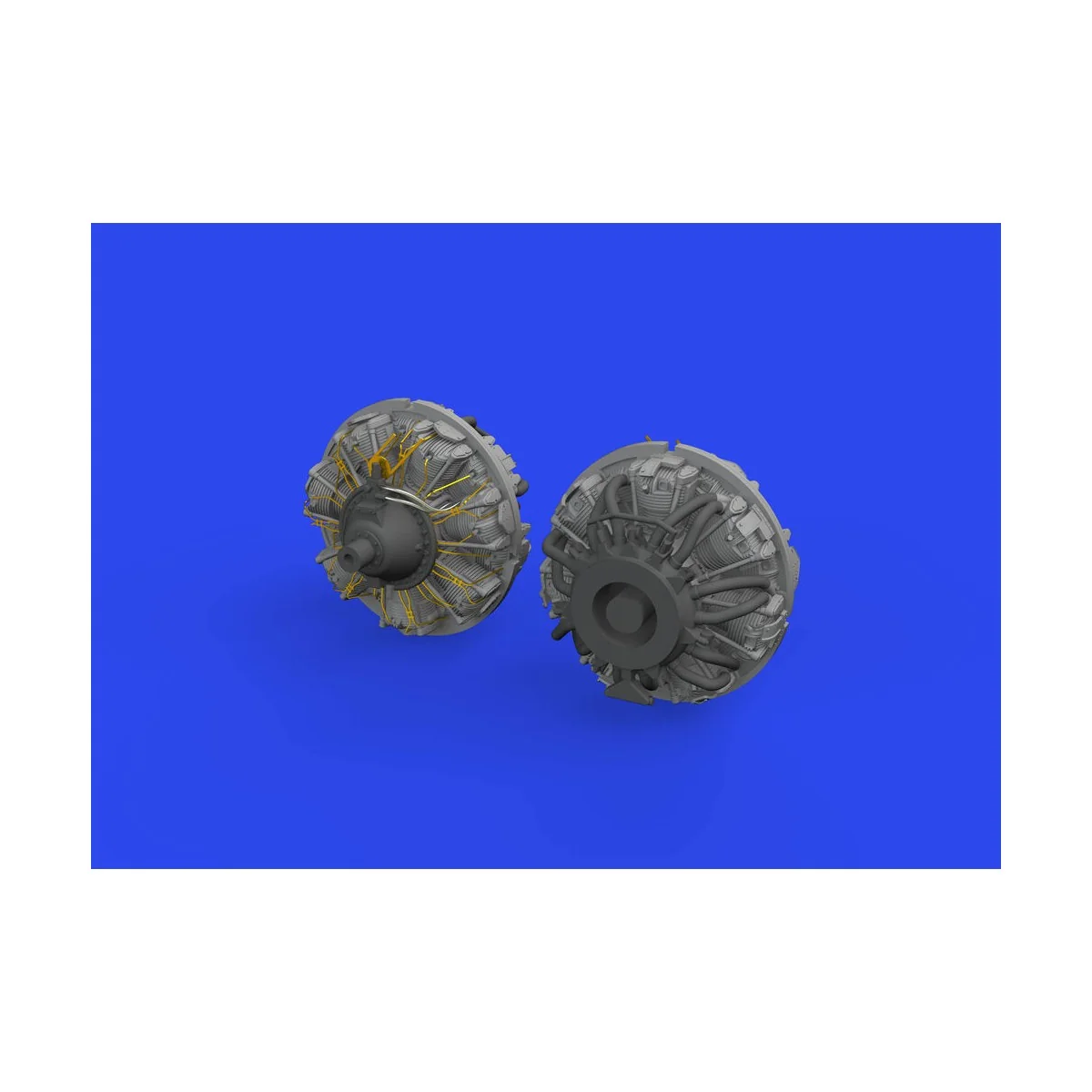 B-25J engines PRINT 1/48 HKM, 1/48 - Eduard Accessories 648870