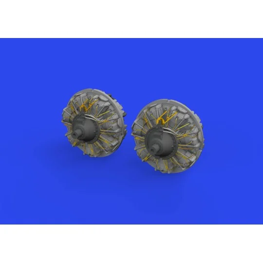 B-25J engines PRINT 1/48 HKM, 1/48 - Eduard Accessories 648870