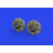 B-25J engines PRINT 1/48 HKM - Eduard Accessories 648870