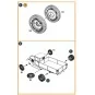 ZiS-5V wheel set, 1/72 - Clear Prop Accessories CPA72181