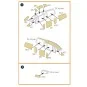 Ki-61-II, Ki-100-I painting mask for Finemolds FP17, FP19 kits, 1/7...