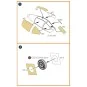 A2D-1 Skyshark painting mask for CP kits, 1/72 - Clear Prop Accesso...
