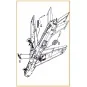 MiG-19 air brakes for CP kits, 1/72 - Clear Prop Accessories CPA72187