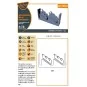 Welington Mk.II exhausts for Airfix kits, 1/72 - Clear Prop Accesso...