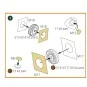 Su-17M3/4 double-sided painting mask for Modelsvit kit, 1/72 - Clea...