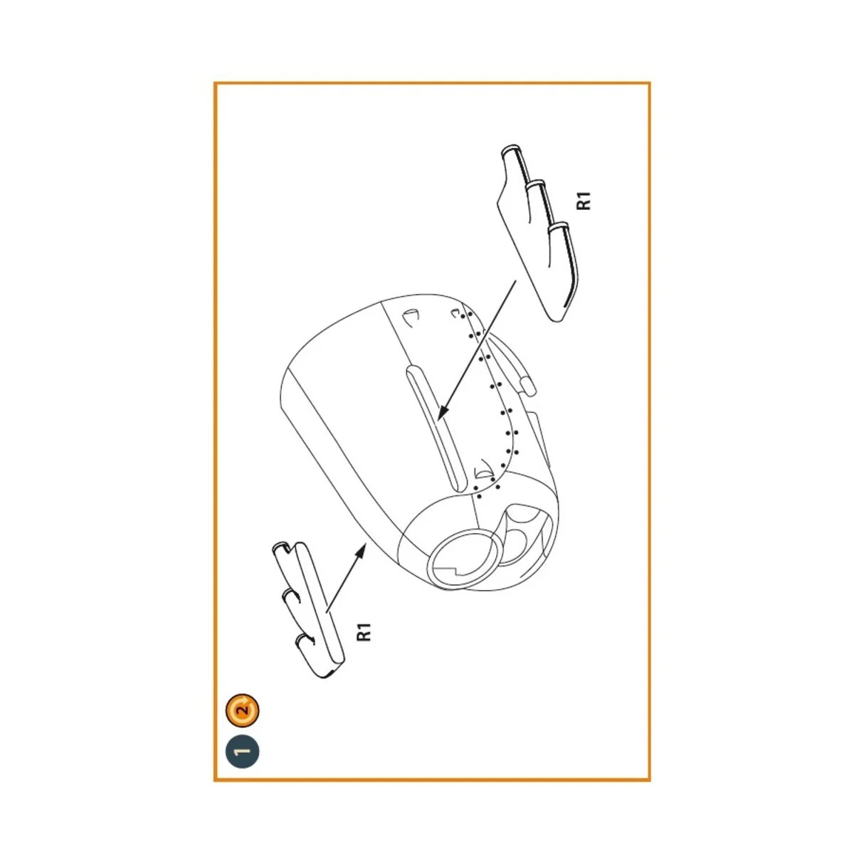 Welington Mk.II exhausts for Airfix kits, 1/72 - Clear Prop Accesso...