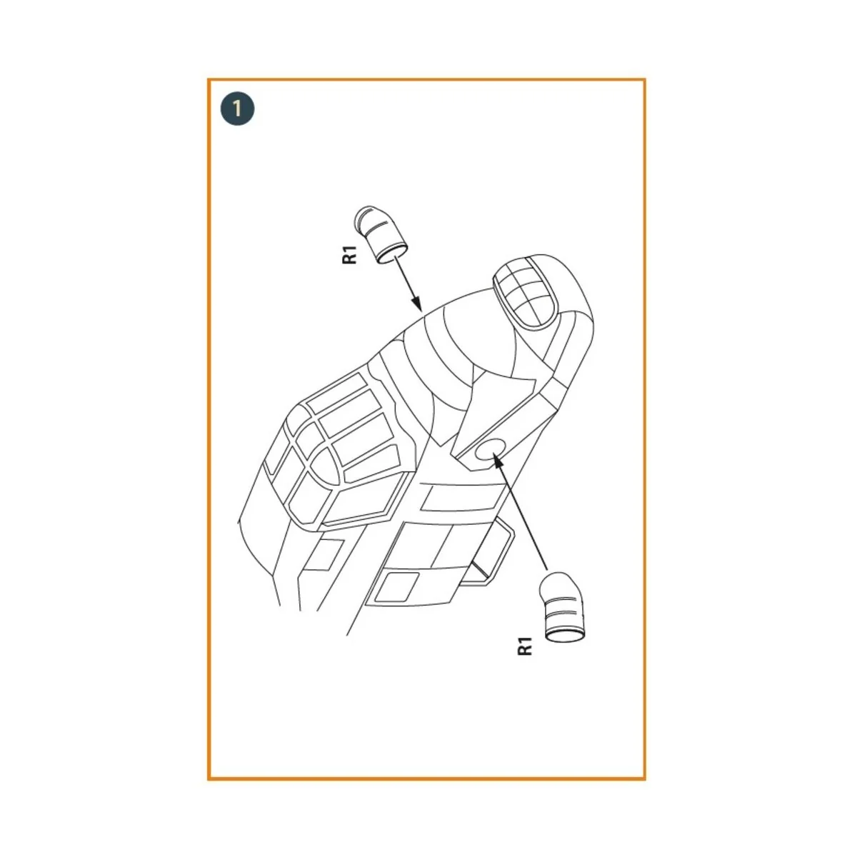 Wessex HC.2 Exhausts for Airfix kit, 1/72 - Clear Prop Accessories ...