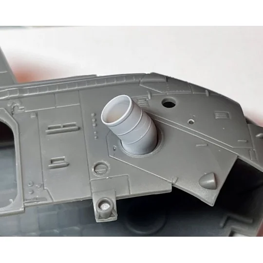 Wessex HC.2 Exhausts for Airfix kit, 1/72 - Clear Prop Accessories ...