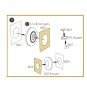 Vanguard P-66/Mk.1/J10 painting mask for Dora Wings kit, 1/72 - Cle...