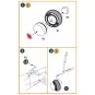 Wessex HC.2 Wheel set type 2 for Airfix kit, 1/72 - Clear Prop Acce...