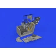 Bf 109F cockpit w/ early seat PRINT 1/48 EDUARD - Eduard Accessorie...