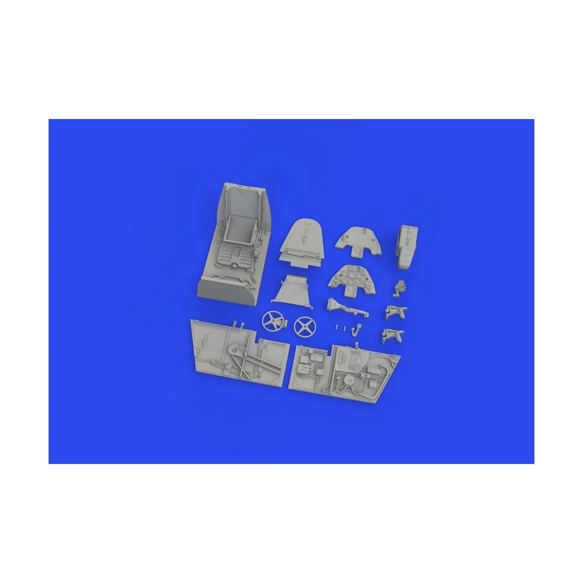 Bf 109F cockpit PRINT 1/48 EDUARD - Eduard Accessories 648876