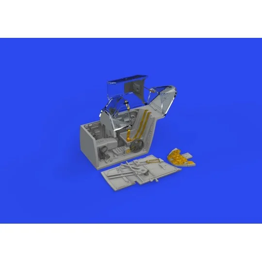 Bf 109F cockpit PRINT 1/48 EDUARD, 1/48 - Eduard Accessories 648876