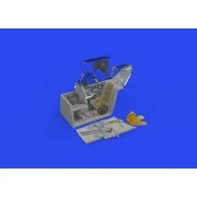 Bf 109F cockpit PRINT 1/48 EDUARD - Eduard Accessories 648876