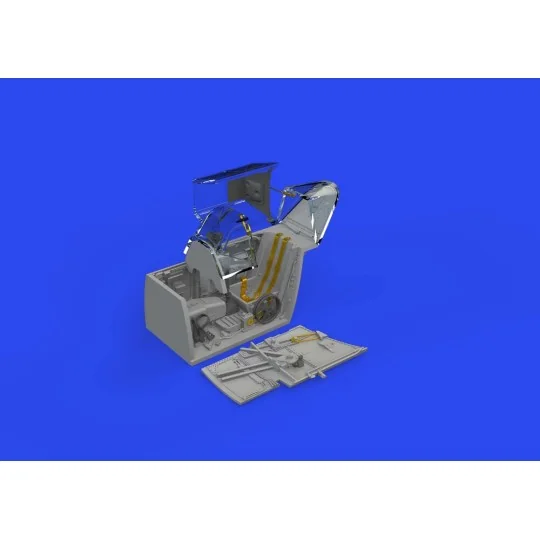 Bf 109F cockpit PRINT 1/48 EDUARD - Eduard Accessories 648876