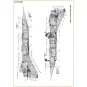 MiG-23ML, MLA, MLD, P, MLAE standard english stencils for CP kits a...