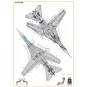 MiG-23ML, MLA, MLD, P, MLAE standard stencils for CP kits and other...