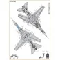 MiG-23ML, MLA, MLD, P, MLAE standard english stencils for CP kits a...