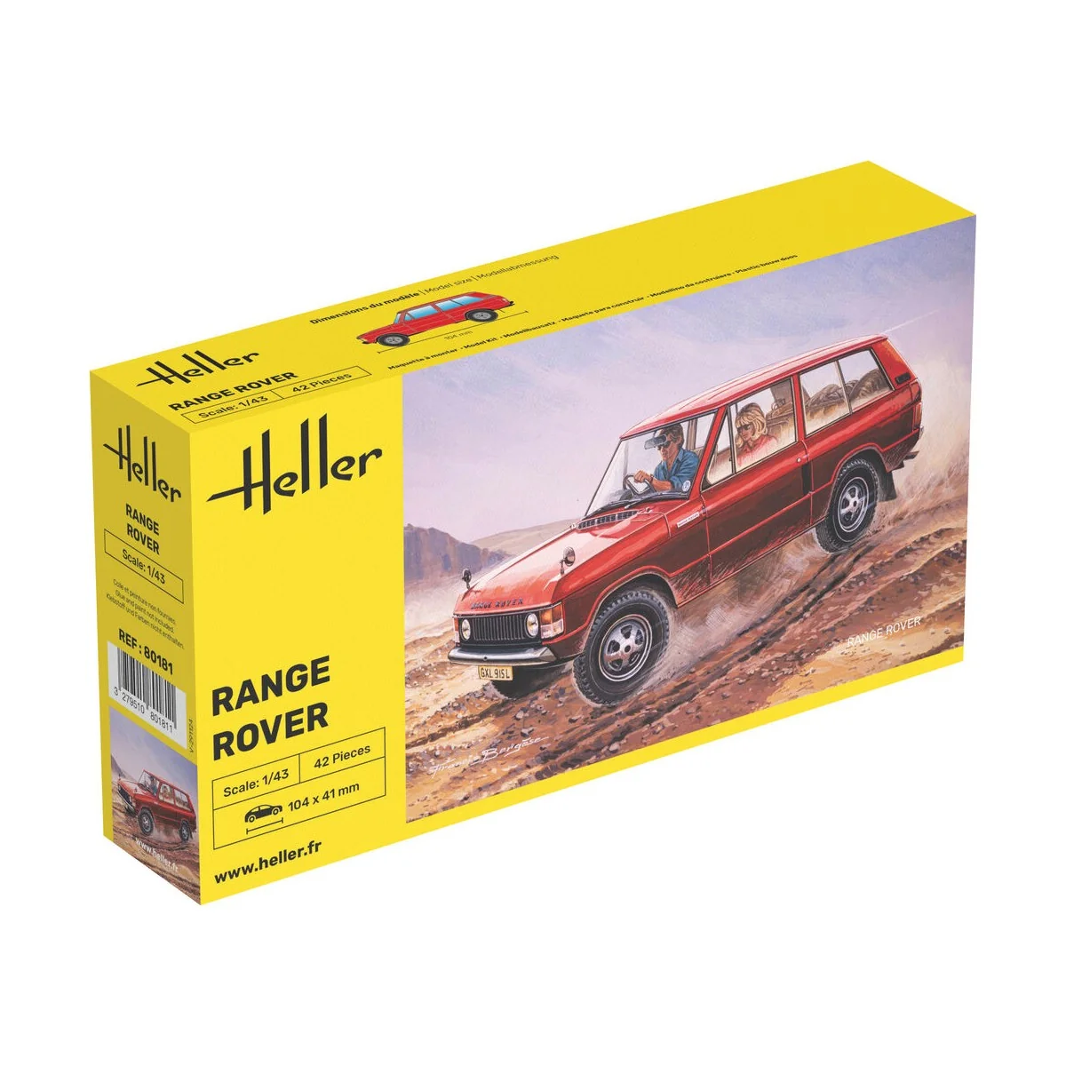 Range Rover, 1/43 - Heller 80181 Range Rover, 1/43 - Heller 80181