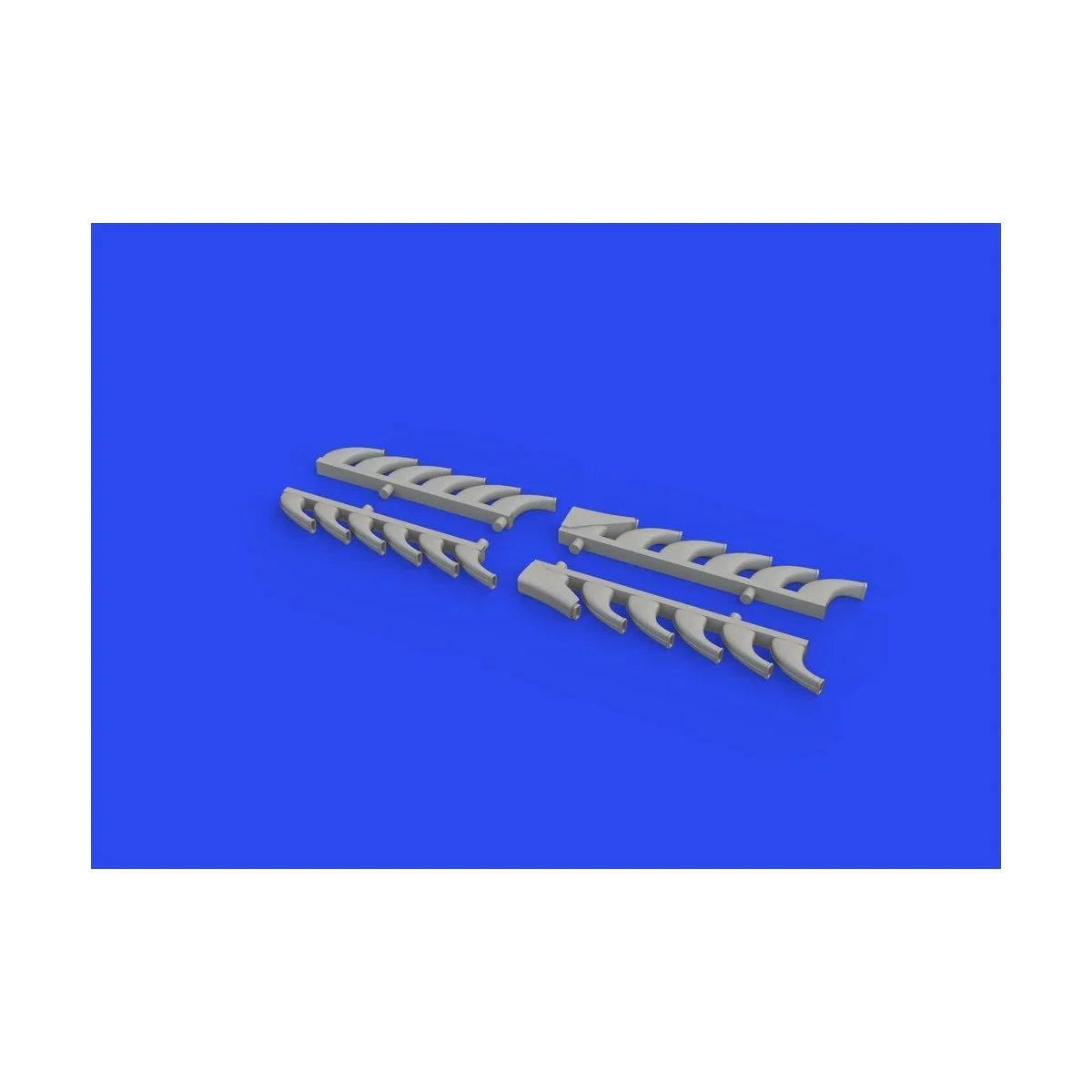 Do 335A exhaust stacks PRINT 1/48 TAMIYA - Eduard Accessories 648878