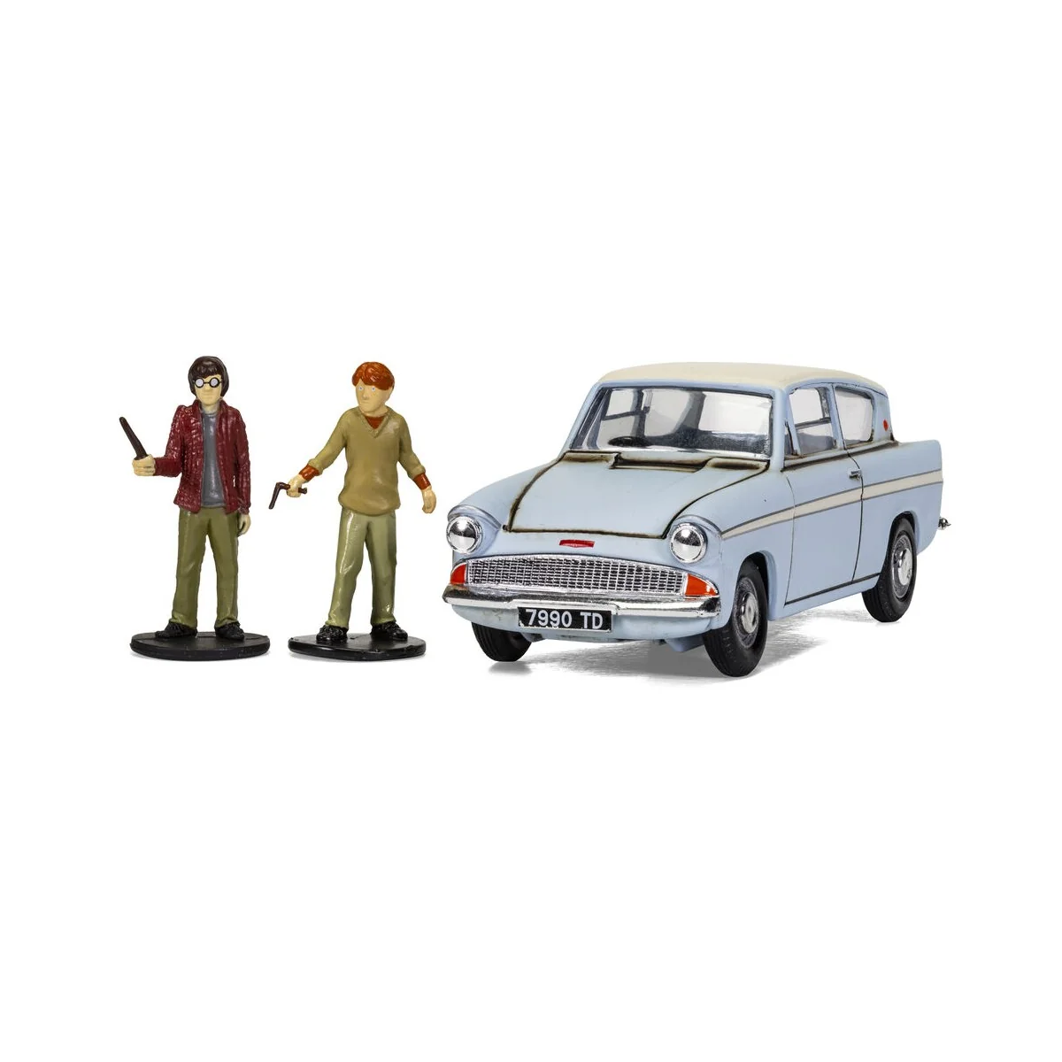 Harry Potter - Enchanted Ford Anglia w/Harry and Ron figures, 1/43 ...