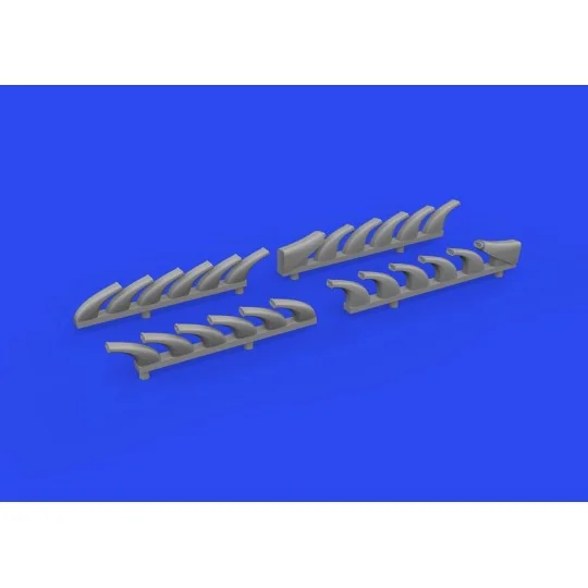 Do 335A exhaust stacks PRINT 1/48 TAMIYA - Eduard Accessories 648878