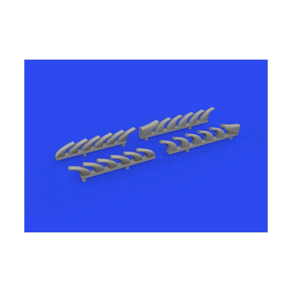 Do 335A exhaust stacks PRINT 1/48 TAMIYA - Eduard Accessories 648878