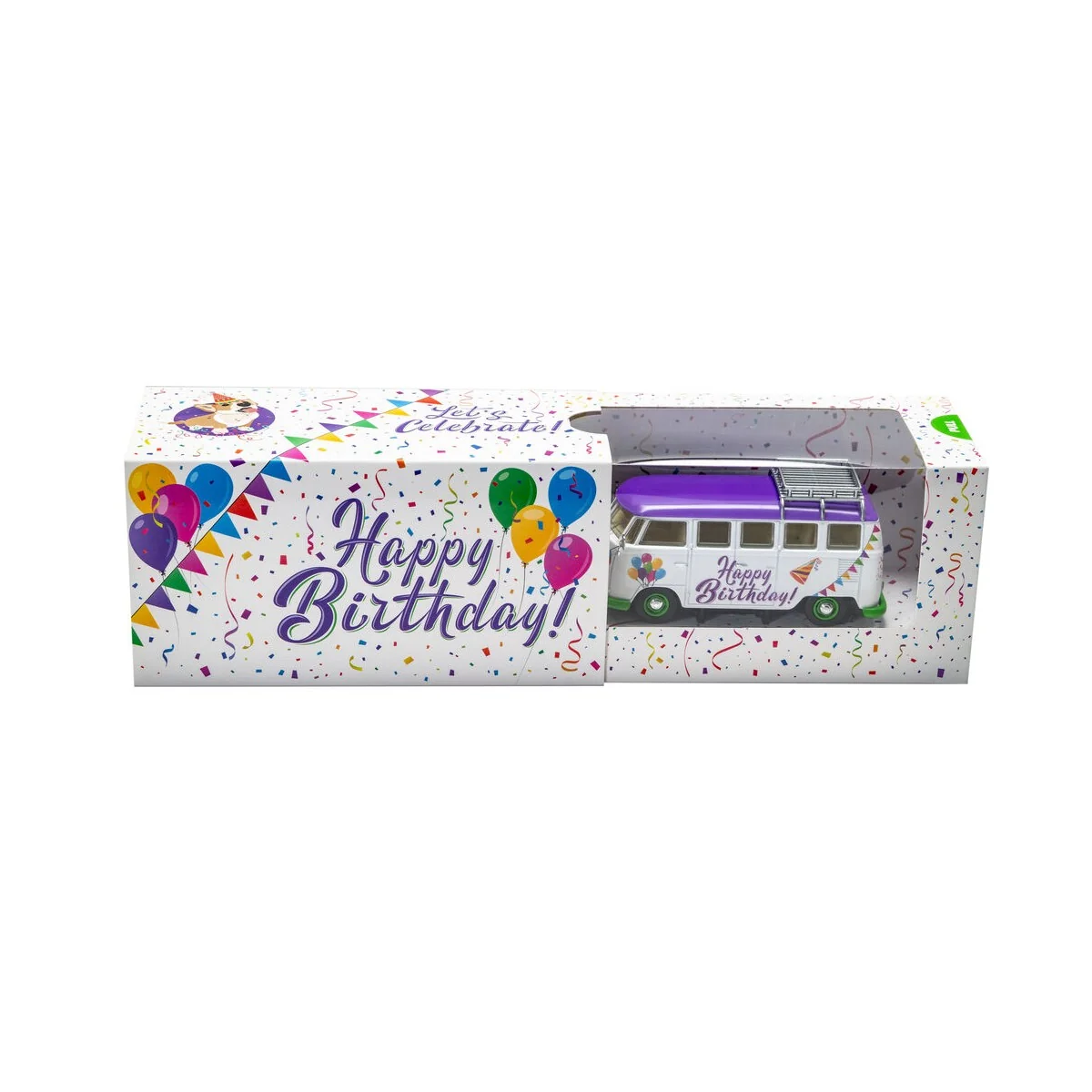 Volkswagen Campervan Happy Birthday, 1/43 - Corgi CC02734