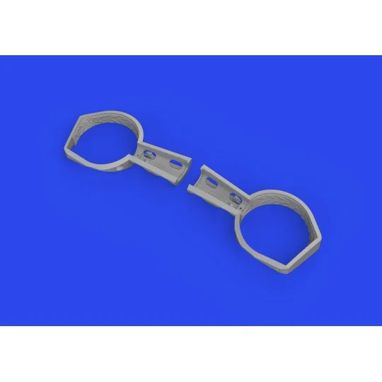 Bf 109F wheel bays angular PRINT 1/48 EDUARD - Eduard Accessories 6...