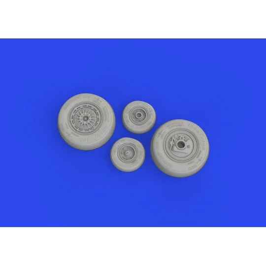 F-4E wheels 1/48 MENG - Eduard Accessories 648882