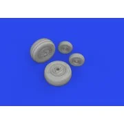 F-4E wheels 1/48 MENG - Eduard Accessories 648882