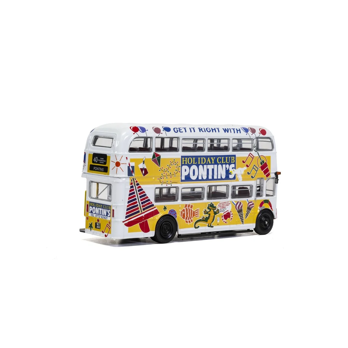 AEC RM - Blackpool Transport/ Pontins, 1/76 - Corgi OM46317